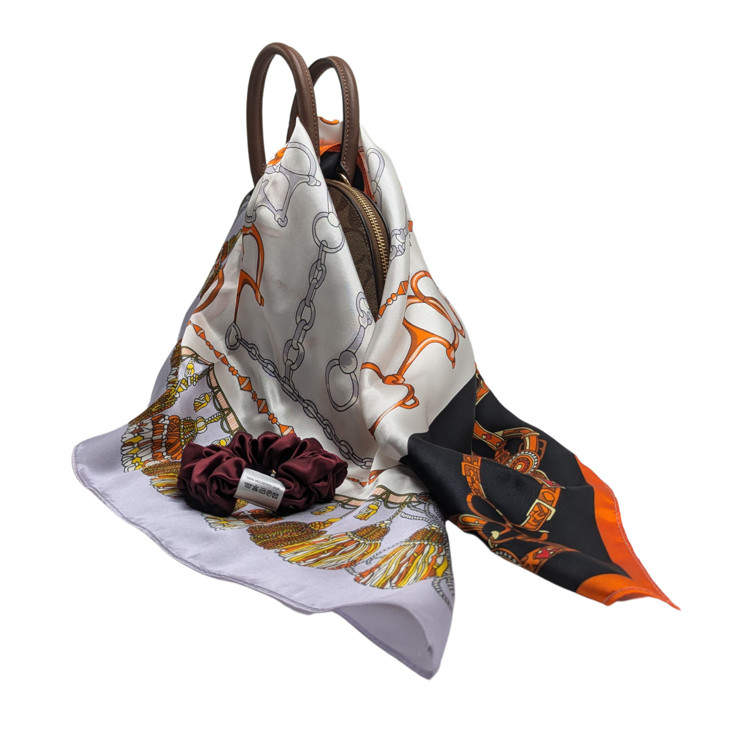 100% Pure Mulberry Silk Scarf Gift Set