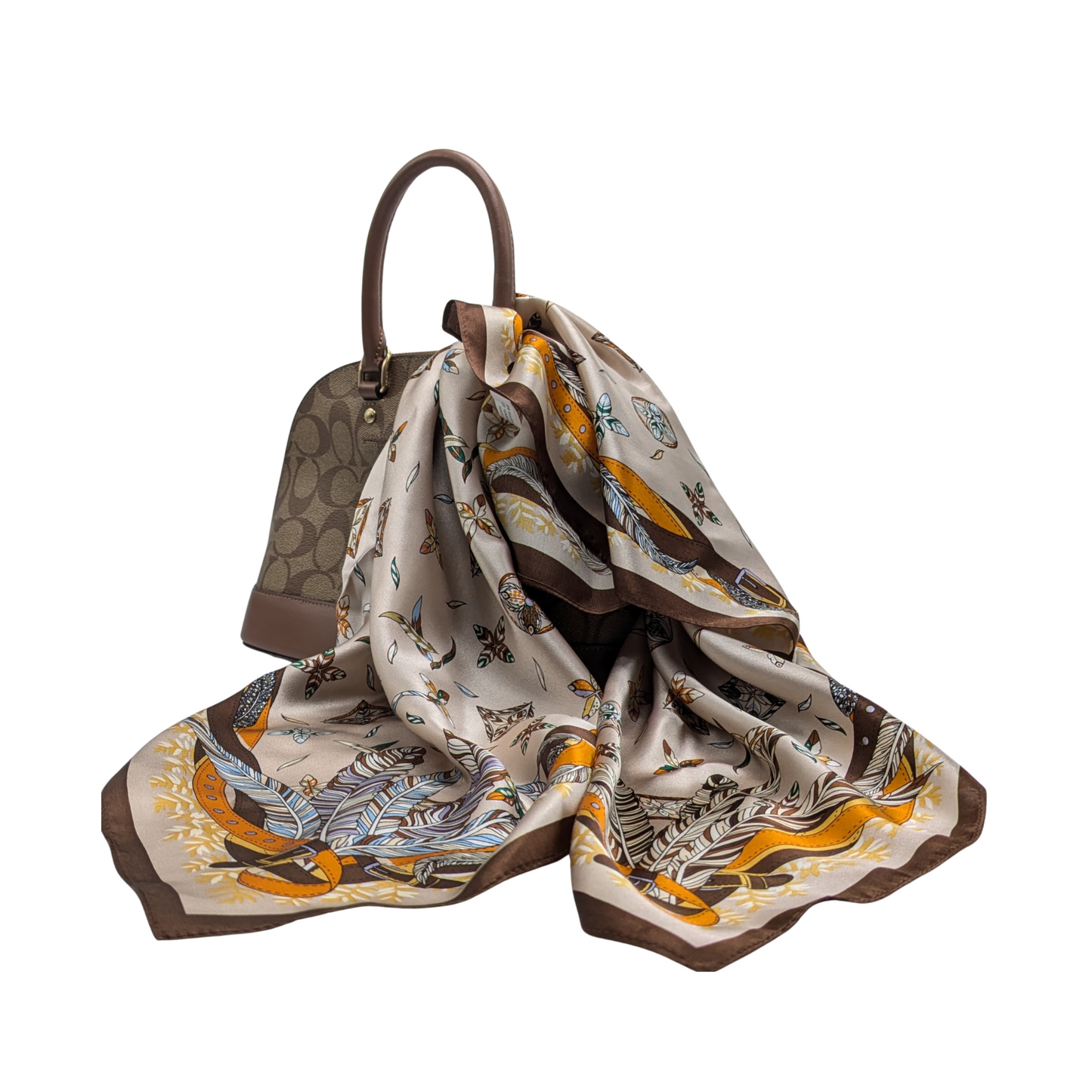 100% Pure Mulberry Silk Scarf Gift Set