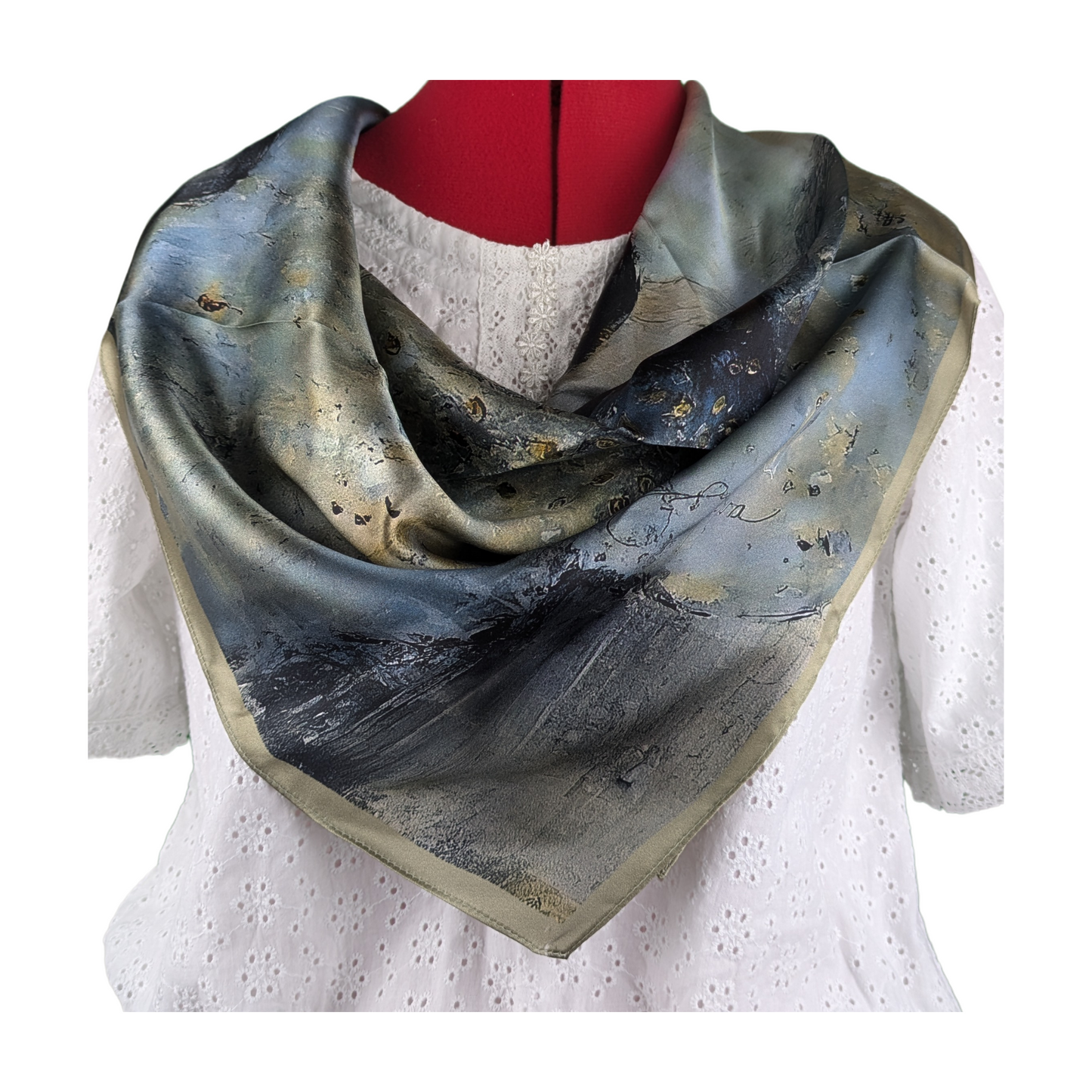 100% Pure Mulberry Silk Scarf Gift Set