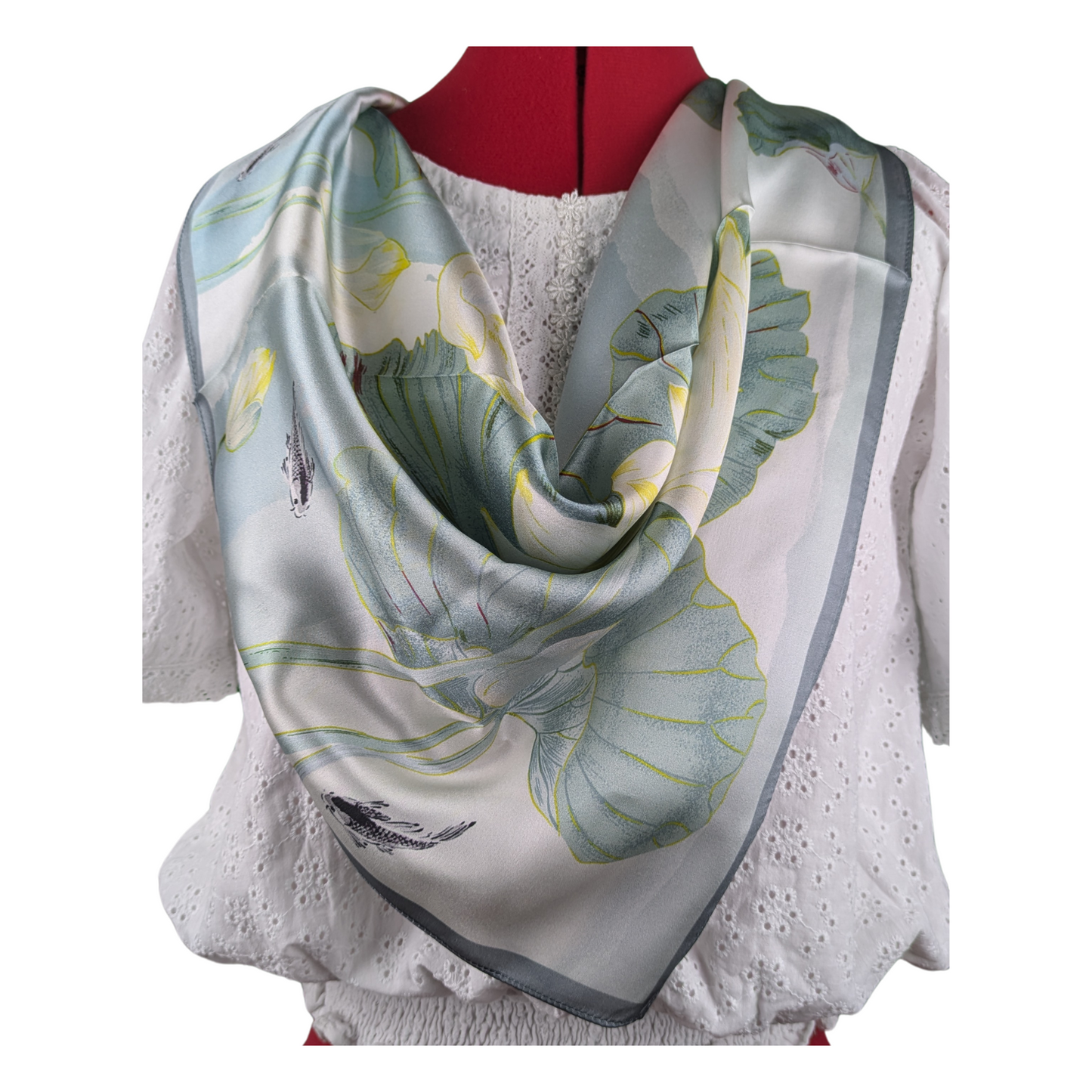 100% Pure Mulberry Silk Scarf Gift Set