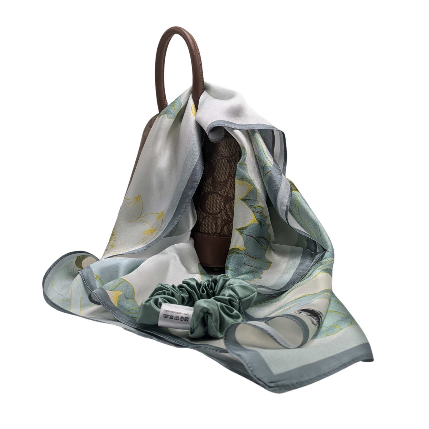 100% Pure Mulberry Silk Scarf Gift Set