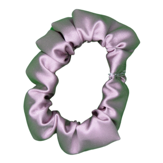 Mini Size Pink Rose scrunchie