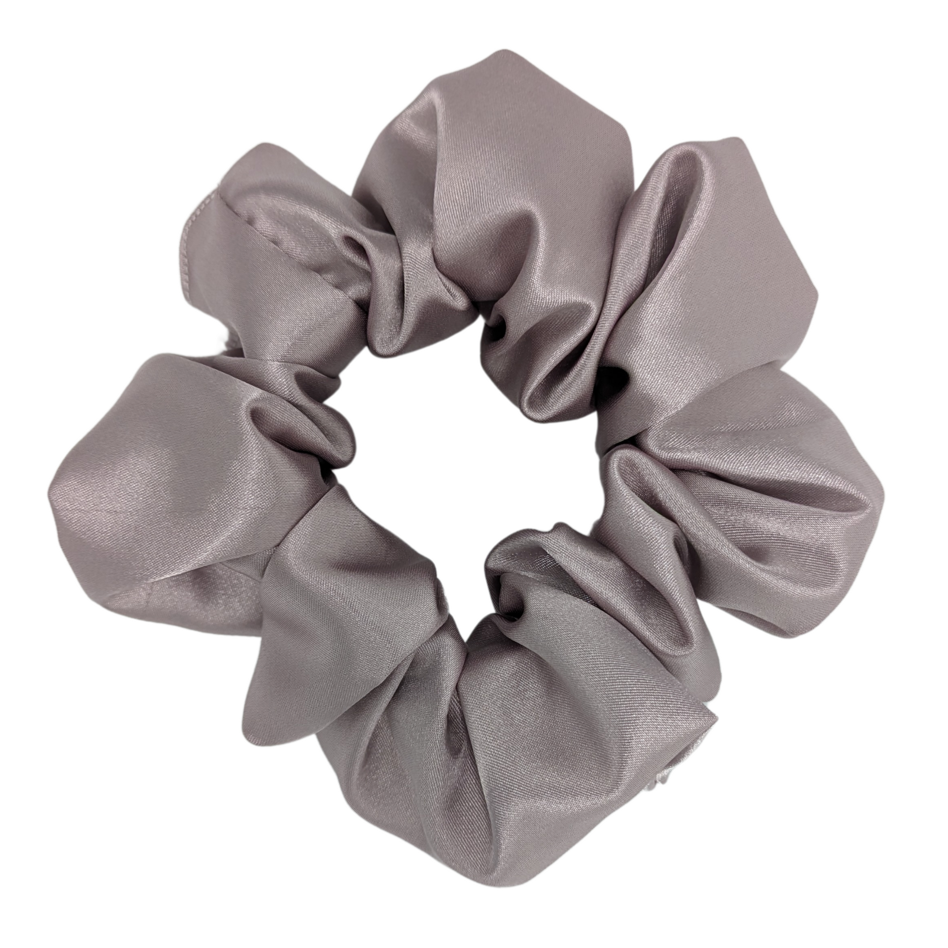 Regular Pink Rose Scrunchie made with 95% Polyester and 5% Elastane.