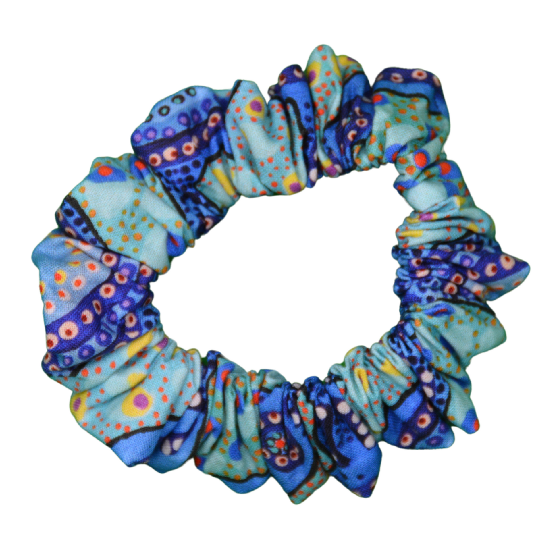 Water Dreaming small scrunchie